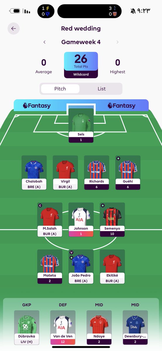 ixtr_1's tweet photo. @FPL_UCF جونسون الكلب دخل اخر الدقايق وحرمن من ١٤ نقطه💔 https://t.co/8uWGo5CkrV