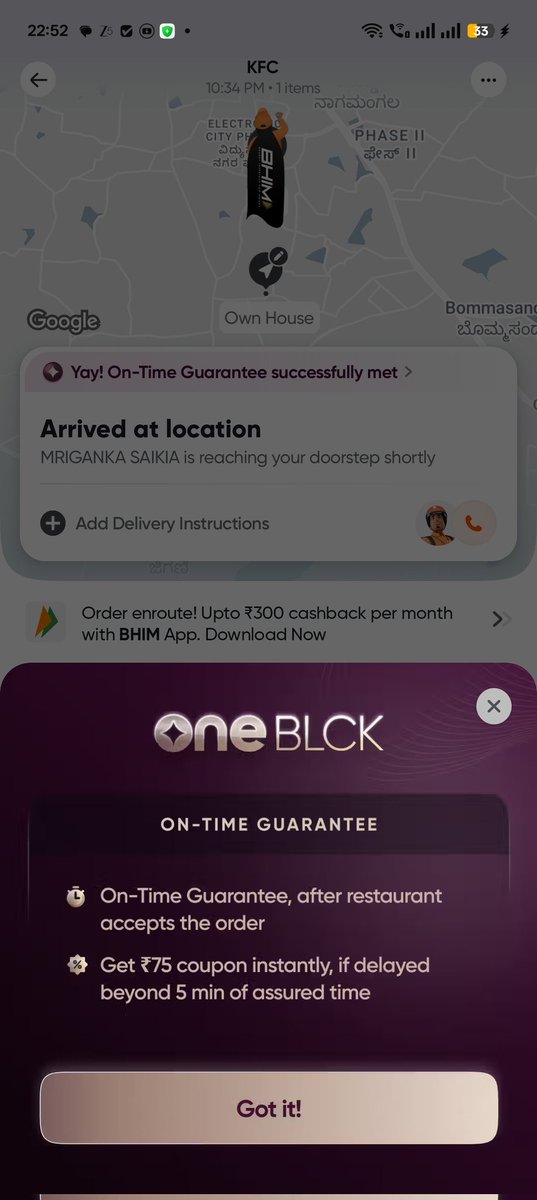 pradeep_11gupta's tweet photo. @Swiggy @SwiggyCares Frustrated with my previous experience, unfortunately Today I subscribed 4 one Black &amp; see d magic; > 1 hour but no use. Whateve condition mentioned 4 One Black ...all are fake but a tactic to increase the revenue. Here @zomato @zomatocare never disappointed https://t.co/F73qItFqHt