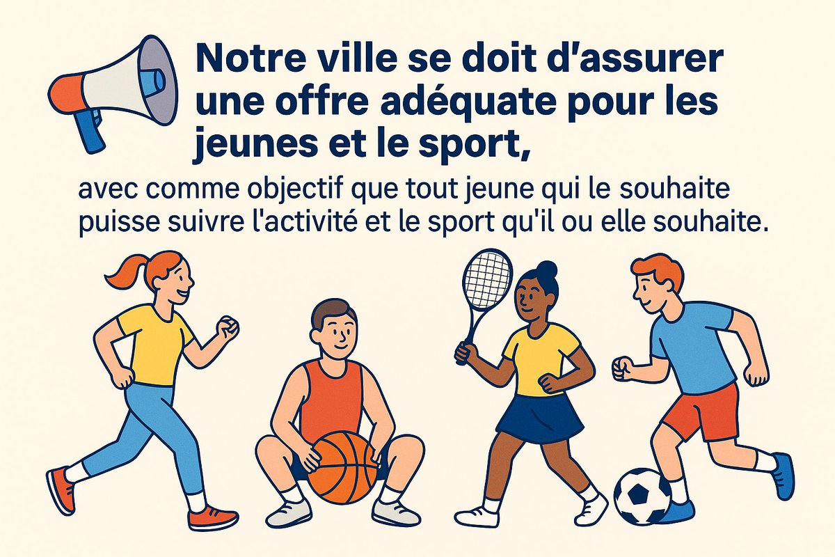 gemperlipascal's tweet image. En sept., j’ai déposé une interpellation à Morges pour compenser les baisses J+S.
Bonne nouvelle : le CF a renoncé aux coupes, grâce à la pression politique.
Mais à Morges, on est loin de l’objectif : que chaque jeune puisse pratiquer l’activité ou le sport qu’il souhaite. 🏀⚽