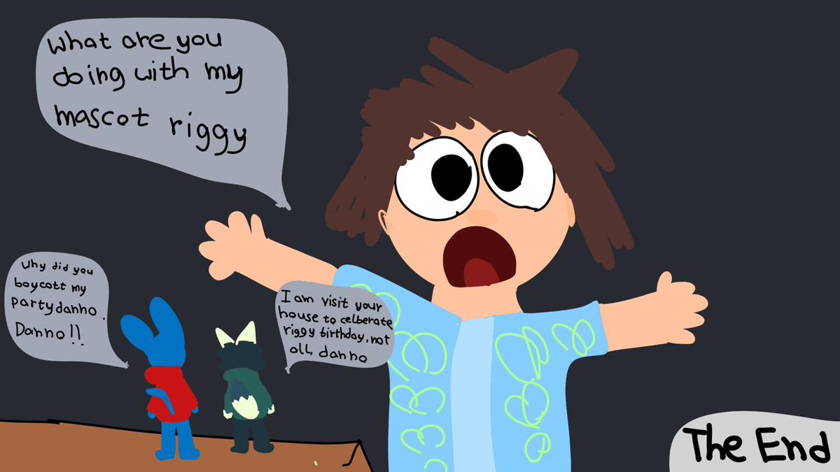 panacasiosoft's tweet photo. Quick memes season 1 episode 1 " riggy birthday" part 3 final  , also happy birthday riggy for @Danno_Cal @RiggyRunkey , @Datchia1  , and @DannoCalNews #riggy #toonturf #ShortsWars #rumblepack #fanart #FanArtFriday . https://t.co/4nPXIihH9O
