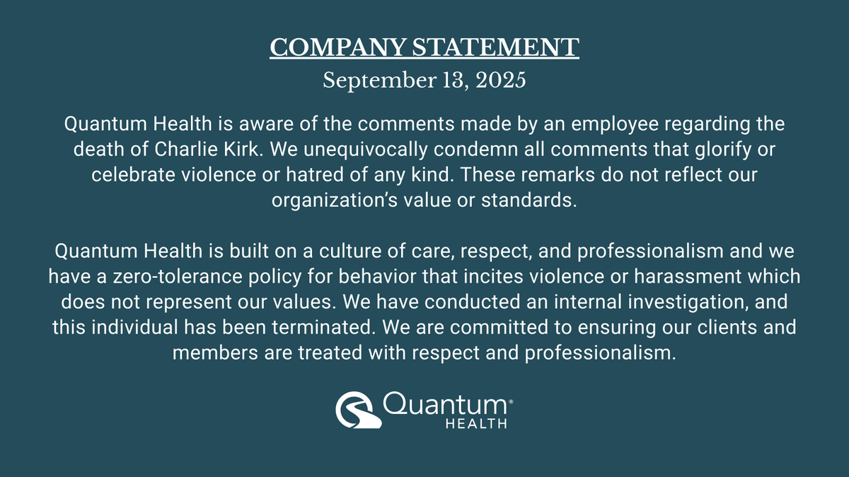 Quantum Health tweet media