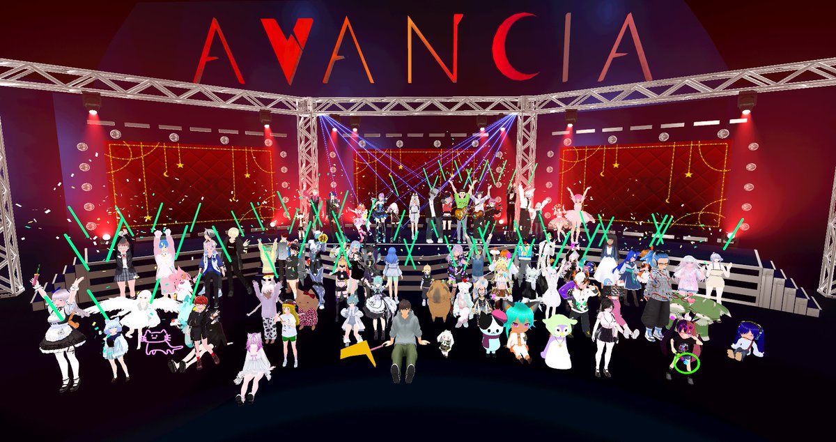 kyo_aki's tweet photo. 第ニ回もやるそうですので開催が楽しみですね(˶ 'ᵕ'˶)
#avancia #avancia_live #VR音楽祭 #cluster https://t.co/XhHA6FJGWn