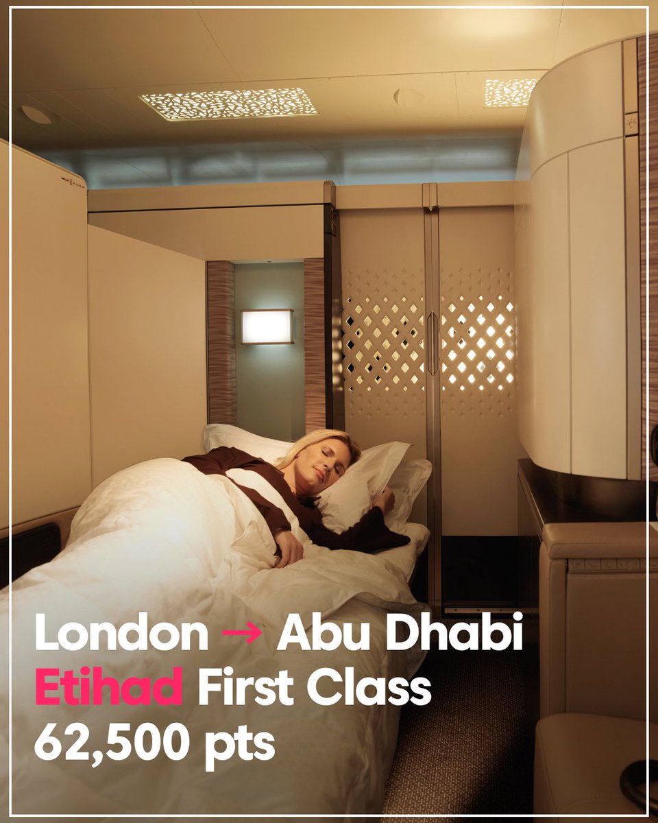 123,700 pts Japan Airlines First Class from Dallas to Tokyo on 8/20/2026 Redeem via British Airways

90,000 pts Lufthansa First Class from Frankfurt to Boston on 9/15/2025 Redeem via Air Canada Aeroplan

73,000 pts Singapore Airlines First SUITES Class from Singapore to Hong Kong