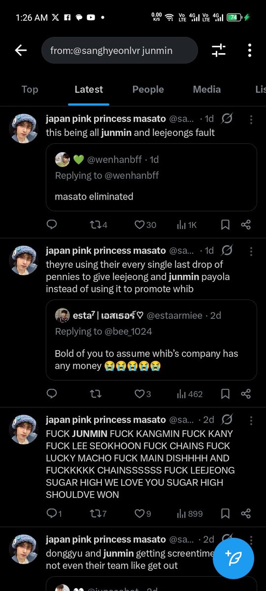 junminprotect's tweet image. HI JUNMINATIONS!! PLEASE HELP US🙏🏻

🚨MASS REPORT &amp;amp; BLOCK THIS JUNMIN ANTI ACCOUNT🚨 @/sanghyeonlvr

Report under "Abuse &amp;amp; Harassment" » "Targeted Harassment"

#KIMJUNMIN #JUNMINPROTECT
