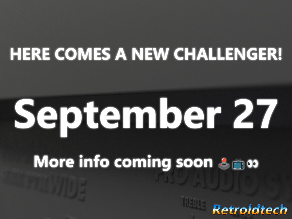Retroldtech's tweet image. HERE COMES A NEW CHALLENGER!
Sept 27
More info coming soon 🕹️📺👀

#Retroldtech #PVMmonitor #PVM #SlimPVM #SlimPVMSeries #GamingMonitor