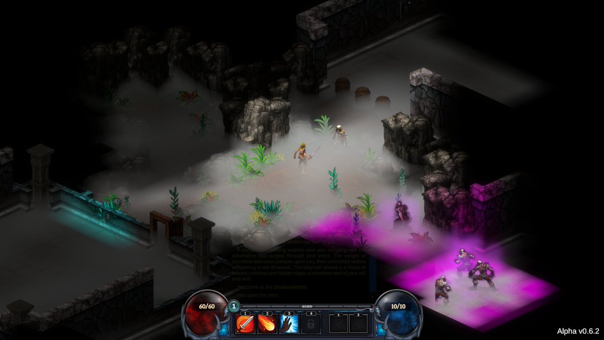 scaledeep's tweet image. This week was all about environment improvements and improving vegetation in the game.

You can add Scaledeep to your wishlist at:
store.steampowered.com/app/3443800/Sc…

#screenshotsaturday #turnbased #roguelike #scaledeep #indiegame #fantasy #rpg #isometric #steam