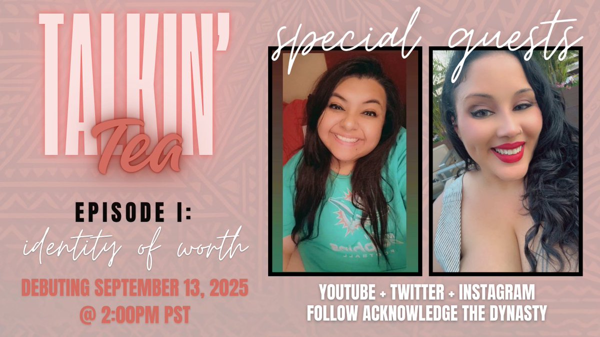 ErikaPhillips79's tweet image. TODAY IS THE DAY!! Join me, @LaMadrina_XOXO, and @Missezz_jojo for the debut episode of TALKIN&apos; TEA at 2PM PST/5PM EST on YouTube, Twitter, &amp;amp; IG. #ATDisIT #CCN #SpillTheTea
youtube.com/live/lmssmyoG1…