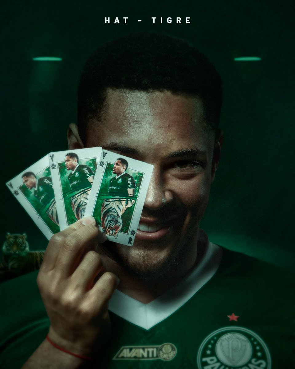 Sorriso no rosto de quem anotou um 𝙷𝙰𝚃-𝚃𝙸𝙶𝚁𝙴! 🐯3️⃣