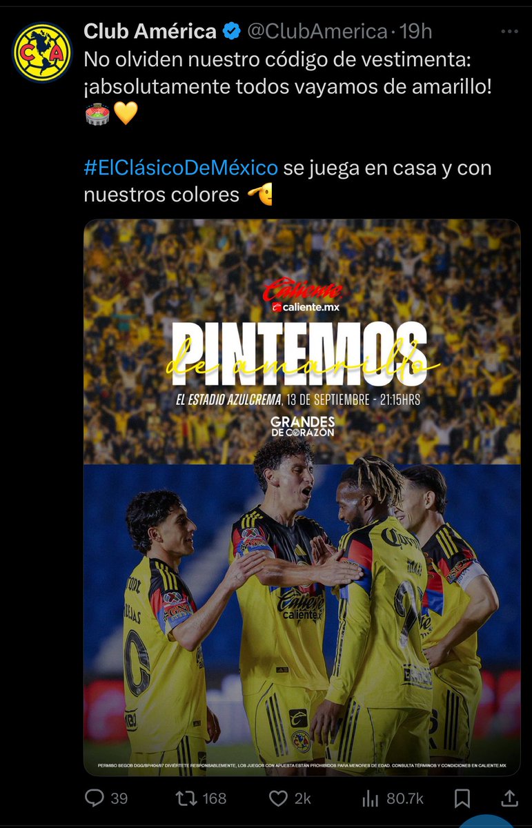 Tiene que venir <a href="/Chivas/">CHIVAS</a> a su estadio para que se llene 😂.

Afición de papel.