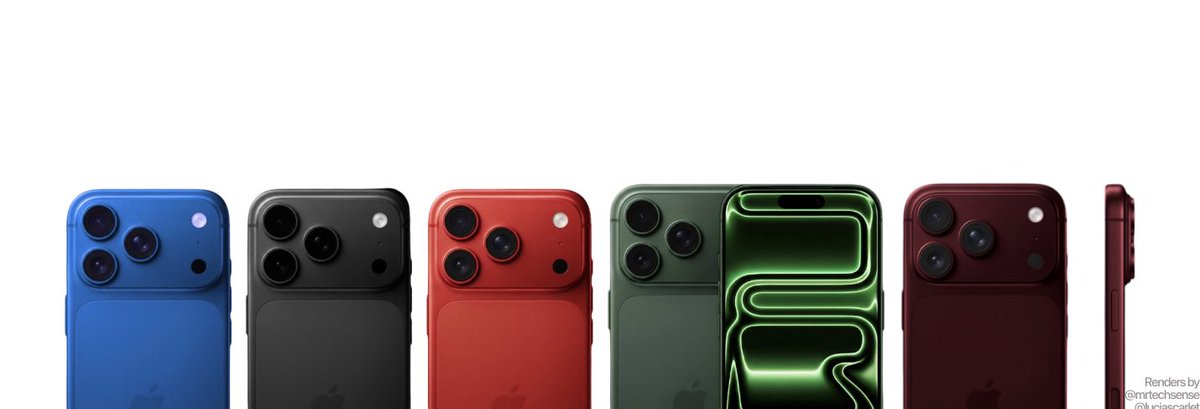 If YOU had to choose.. which colour deserves to be the special iPhone 17 Pro colour?