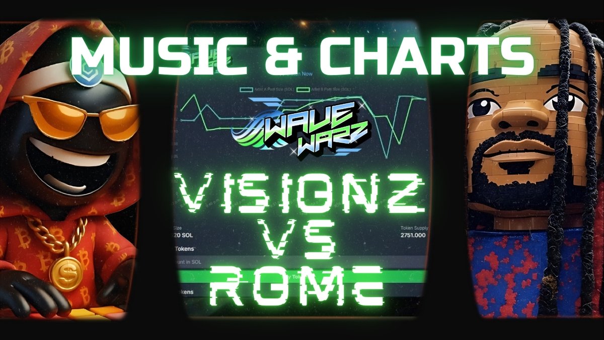Get your headphones on! 🎧🔥

Just Published on YouTube 

Music &amp; Charts: 12 Tracks, 38 minutes of Back to Back Beats 🔥 from <a href="/Sir_Cut_Em_Up/">Where4ArtThou🌹Romeo</a>  vs <a href="/NFTcubano/">Vℹ️sℹ️onz🅱️e🅰️tz😼👺🔊</a> WaveWarz LIVE-Traded Producer Battle!

Check it out below! 👇🧵