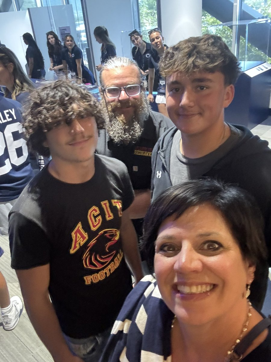Great Recruit Day at Penn State!  Thank you for the opportunity <a href="/DannyOBrienQB/">Danny O'Brien</a>  <a href="/BretCooper13/">Bret Cooper</a> <a href="/BlairThomas32/">Blair Thomas</a> 

We are…