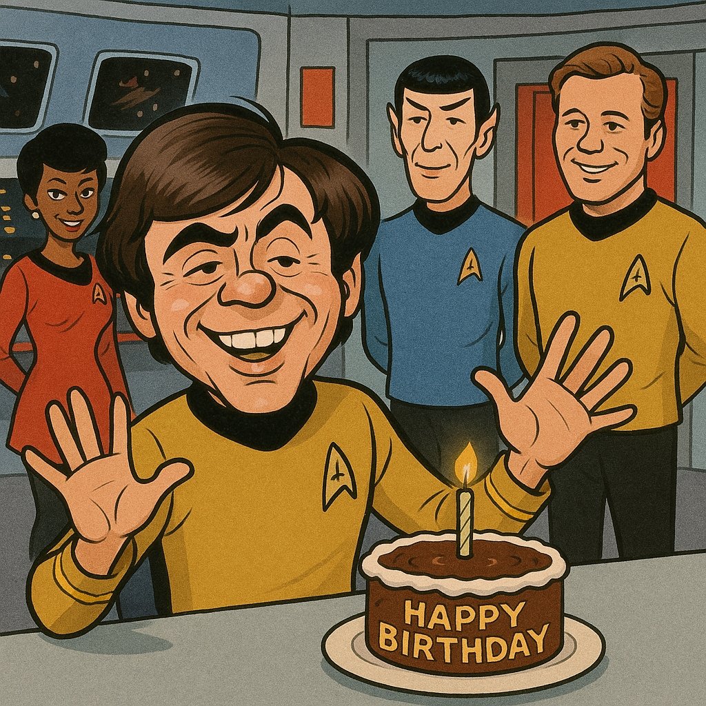 profnostalgia's tweet image. Happy birthday to Walter Koenig who was born September 14, 1936