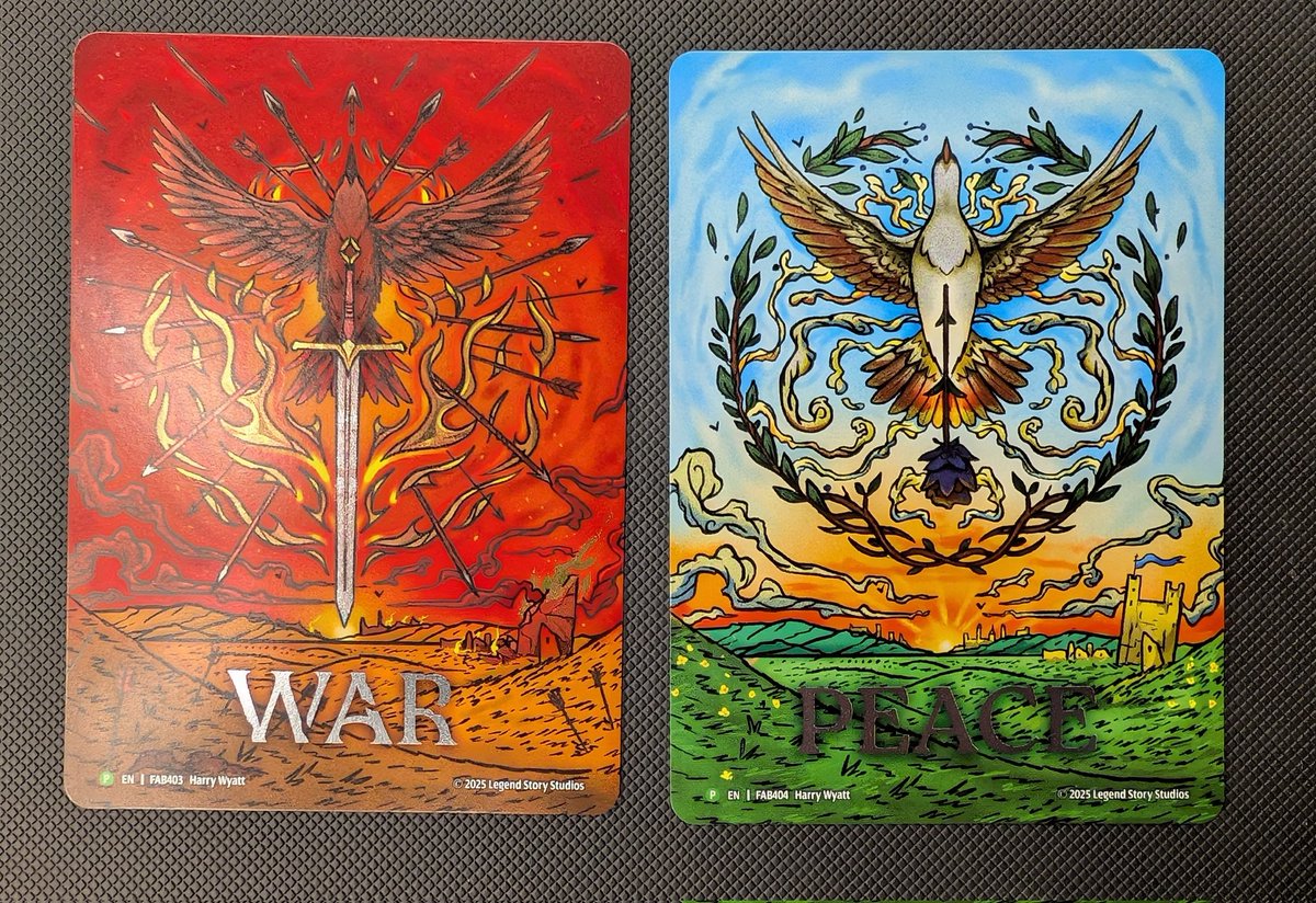 tcgted's tweet image. More marvel tokens from the prize wall. 

So cool! As a Runeblade player.. please don't play Warmongers against me 😜

Also I met the artist Wyatt in Auckland! How cool is that? 

#fabtcg