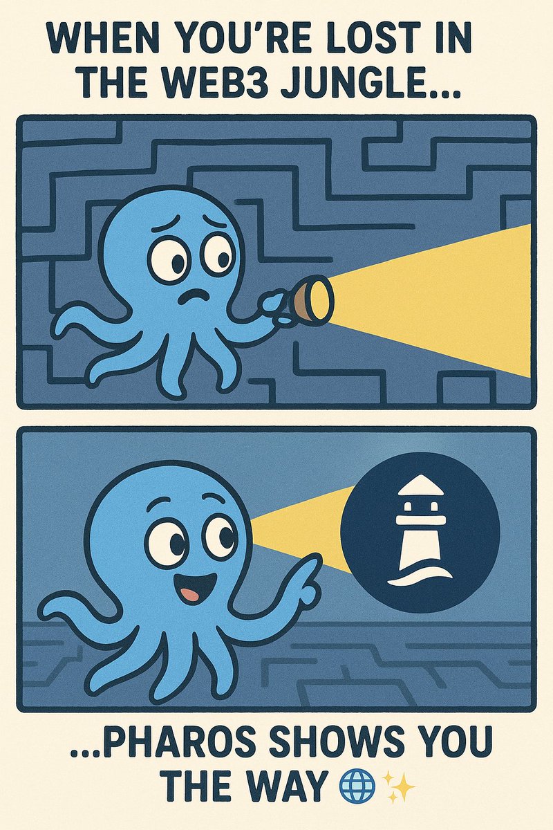 web3leeo's tweet photo. Feeling lost in the Web3 maze? ๐โจ Donโt worry, @pharos_network will always light the way! ๐๐ก
#PharosNetwork #Web3 #CryptoCommunity #Blockchain #Web3Solutions #Pharos #CryptoMeme #DeFi #FutureIsWeb3 https://t.co/FMRHEmu2uh