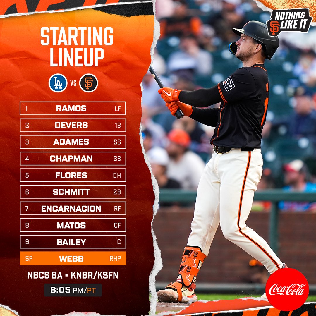 pinky_pooh_56's tweet image. 9/14 (日) am１０:０５～
会場 #OraclePark

ジャイアンツ  🆚  ドジャース
３連戦 Game２

#大谷翔平 １番ＤＨ
#ShoheiOhtani

LAD 先発投手
#クレイトン・カーショウ
#ClaytonKershaw #22 左

SF 先発投手
#ローガン・ウェブ
#LoganWebb #62 右

#MLB #凸ぴん🐶🏠
【ﾎｰﾑﾗﾝ速報 @D_E_C_O_Y_】