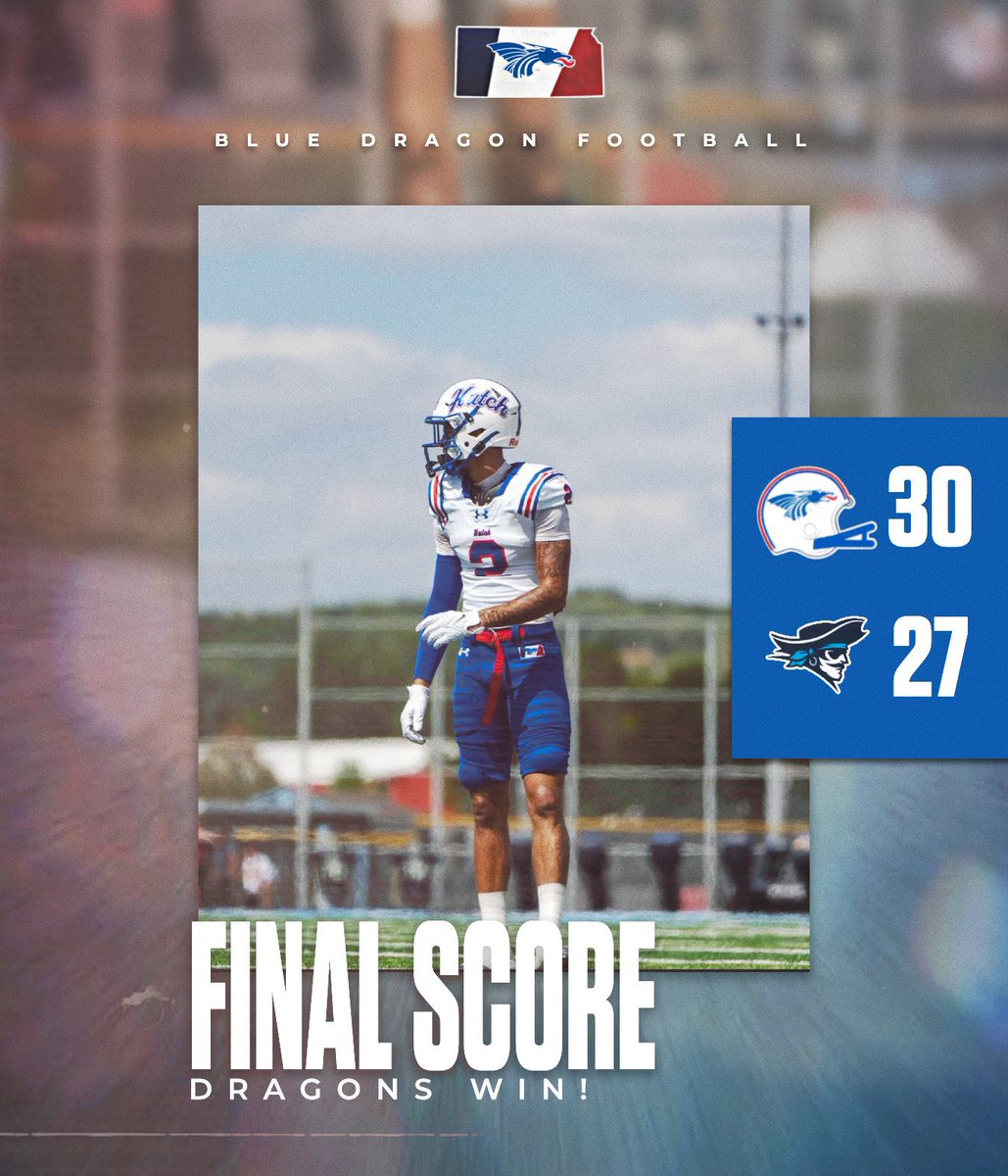 Hutchinson Blue Dragon Football tweet media