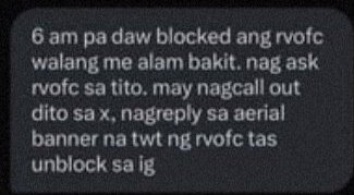 Blue0008_'s tweet photo. @EtrataShuvee  @ralphveeofc @PangkatShuvee
,,Here’s the proof that Shuvee blocked Ralphvee OFC. When it was told to Shuvee’s uncle and called out on X, Shuvee suddenly commented on the aerial banner and at the same time unblocked Ralphvee OFC.,,,👀 https://t.co/S2BLsq3oCX