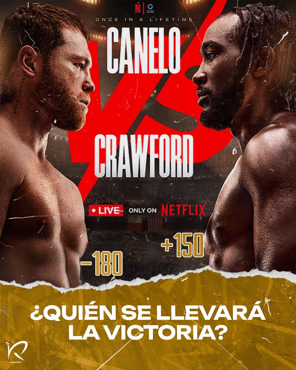 Saúl Canelo Álvarez y Terence Crawford suben al ring en un duelo que promete historia.

¿Será la noche de México con un triunfo del Canelo, o veremos a Crawford romper la balanza y coronarse en una nueva categoría?
