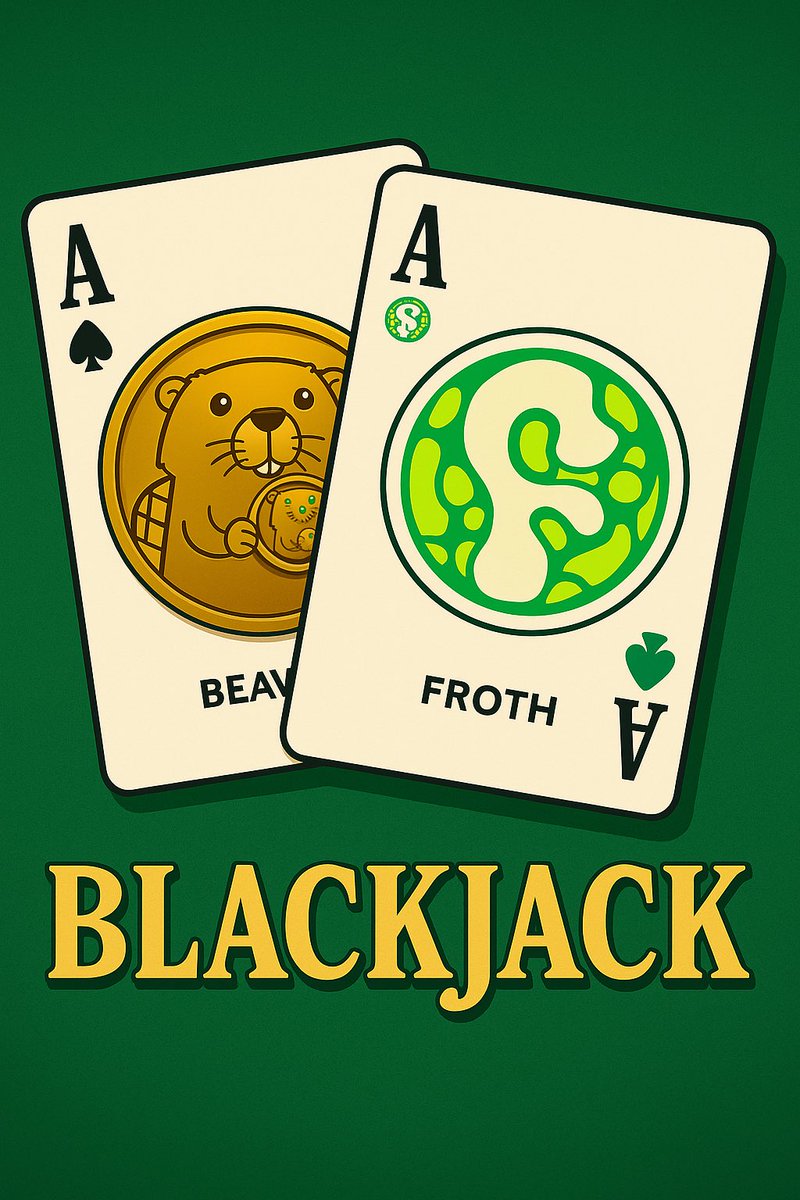 ♠️♥️ I just played my hand on <a href="/AbstractChain/">Abstract</a> 
And guess what? My 2 Aces are <a href="/ceden_network/">CEDEN</a> 🦫 + <a href="/froth_meme/">FROTH</a> 🐸

Blackjack. 21.
The winning hand is already on the table. 🚀💎

#AbstractChain #BEAVER #FROTH
