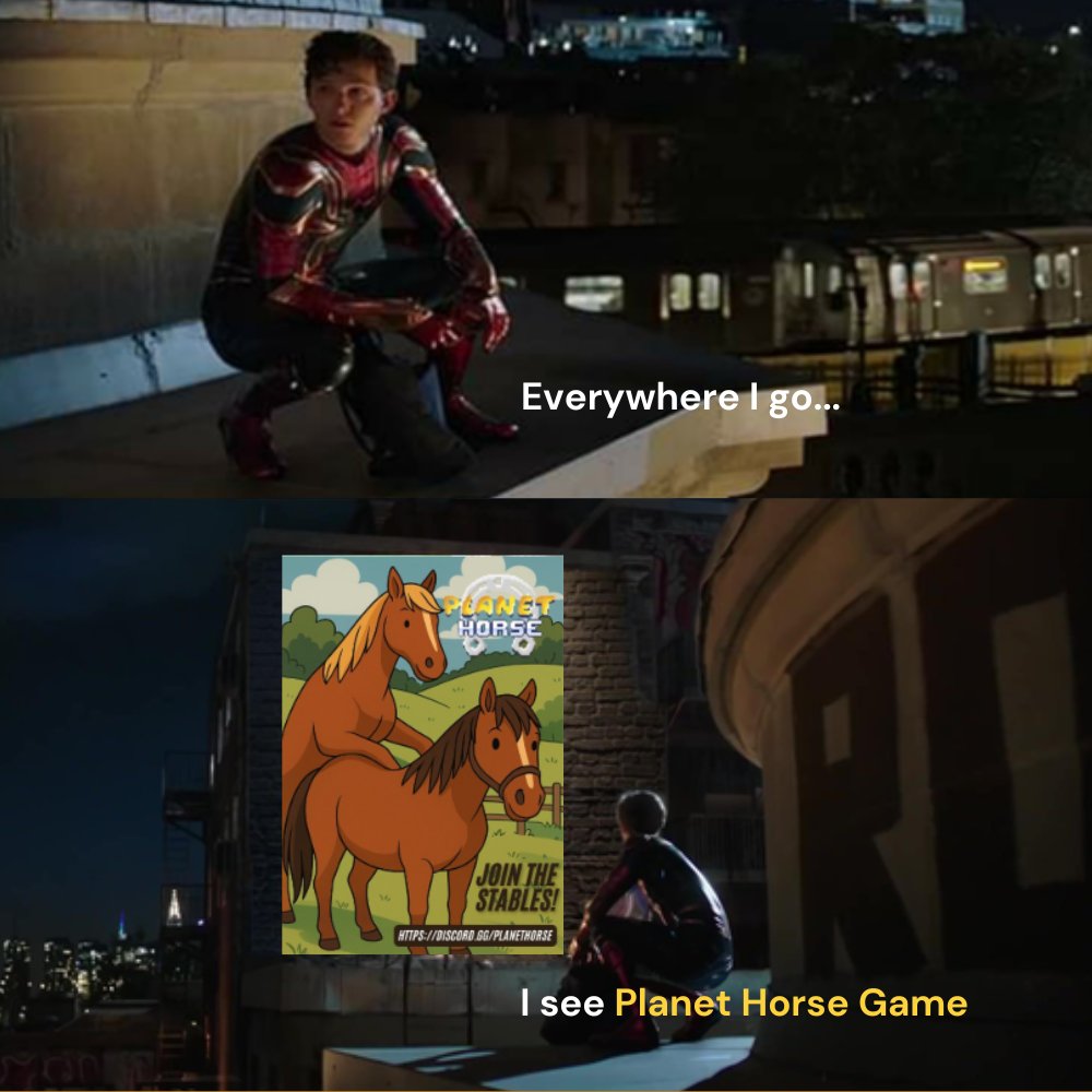 LFG!!! Let's invade the Philippines with <a href="/PlanetHorseGame/">Planet Horse</a>. LOOOOOL!!!

Great Artwork <a href="/cryptoaceph/">Miss Ace</a> 🔥

Join the Stables now!👉 planethorse.io/?ref=phorse
$Phorse