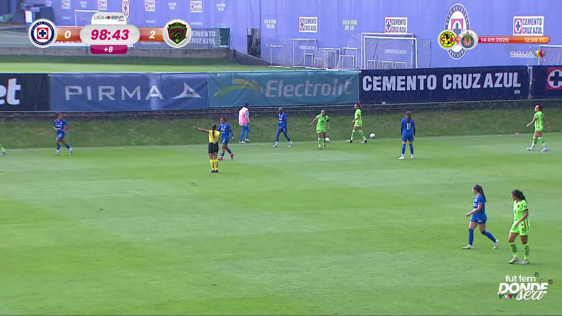  ¡Malado cierra el triunfo de las Bravas con esta anotación!🐴🔥🚂0-2🐴🔴 EN VIVO:  false #FutFemDondeSea