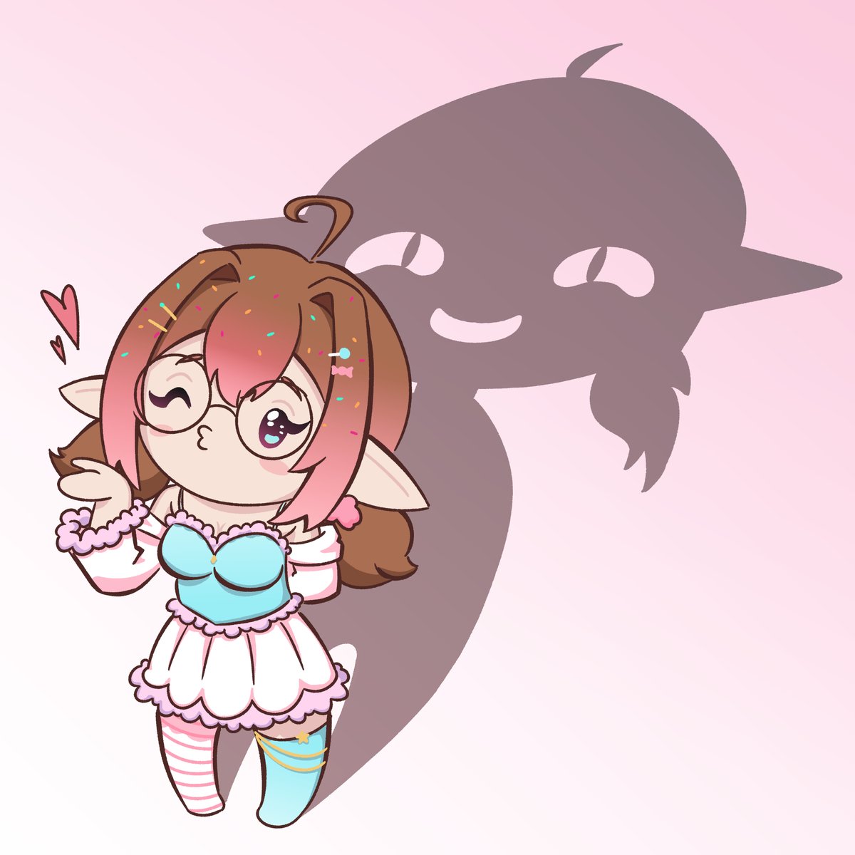 doodle, and a little shoutout!
@KirumiVtuber had a cute chibi debut today : )
check her out for comfy and seiso streams!