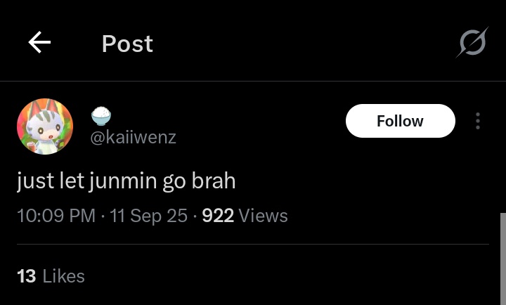 junminprotect's tweet image. HI JUNMINATIONS!! PLEASE HELP US🙏🏻

🚨MASS REPORT &amp;amp; BLOCK THIS JUNMIN ANTI ACCOUNT🚨 @/kaiiwenz @/O3woni

Report under "Abuse &amp;amp; Harassment" » "Targeted Harassment"

#KIMJUNMIN #JUNMINPROTECT