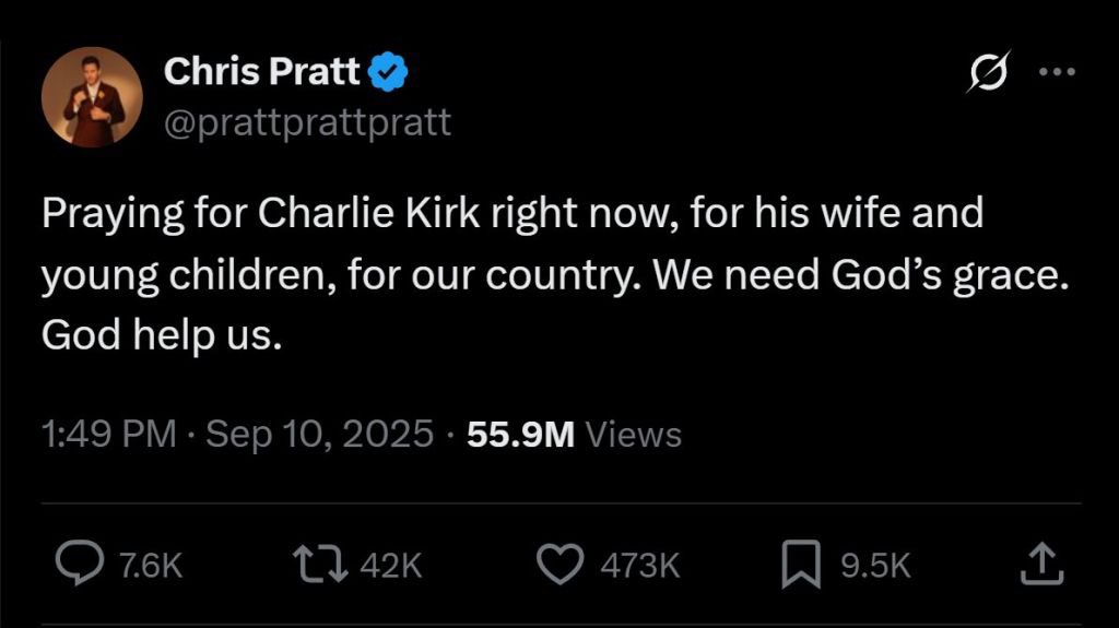 Chris Pratt is being cancelled for this