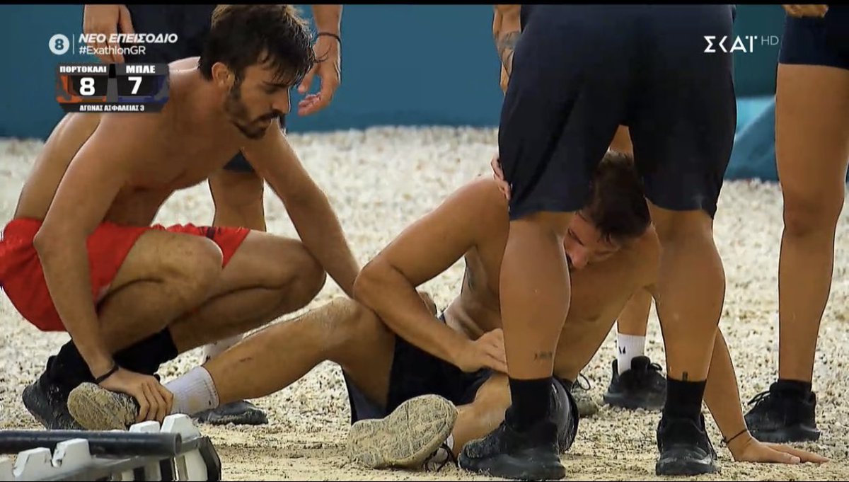 Μπράβο και στα δυο παιδιά τρομερός αγώνα, θα μπορούσε να κερδίσει και ο ένας και άλλος  

Ελπίζω να μην είναι τίποτα σημαντικό το χτύπημα του Ντανιελ

🌪️🦀 

 #exathlonGR