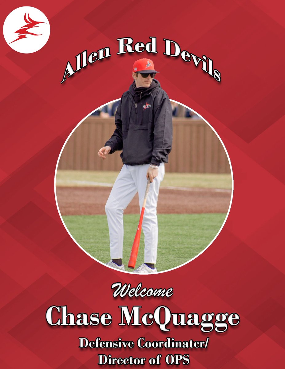 Big moves inside our program! Fired up for Chase McQuagge stepping into his new role leading the infield and running our defensive shifts. From the dirt to the details, Chase brings energy and precision on and off the field. #StackingChips 
<a href="/ChaseMcquagge/">chase mcquagge</a>