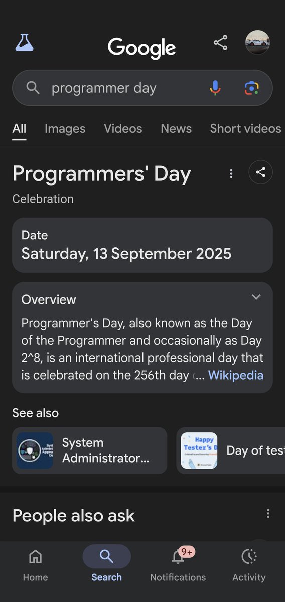 LawsonRedeye's tweet image. Happy Programmers&apos; Day

To all the junior Devs: &quot;you&apos;ve got this&quot;

To all the senior Devs: &quot;please help more junior Devs&quot;

To all backend Devs: &quot;we own the freaking internet 😂😁&quot;

#ProgrammersDay #backend