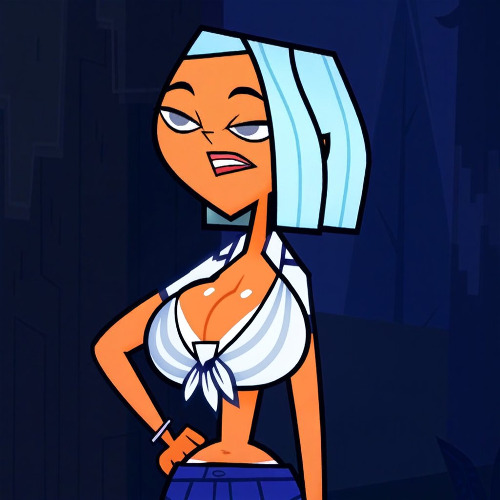 Snacks_AI's tweet image. I really like the art style from Total Drama, despite never having watched it.