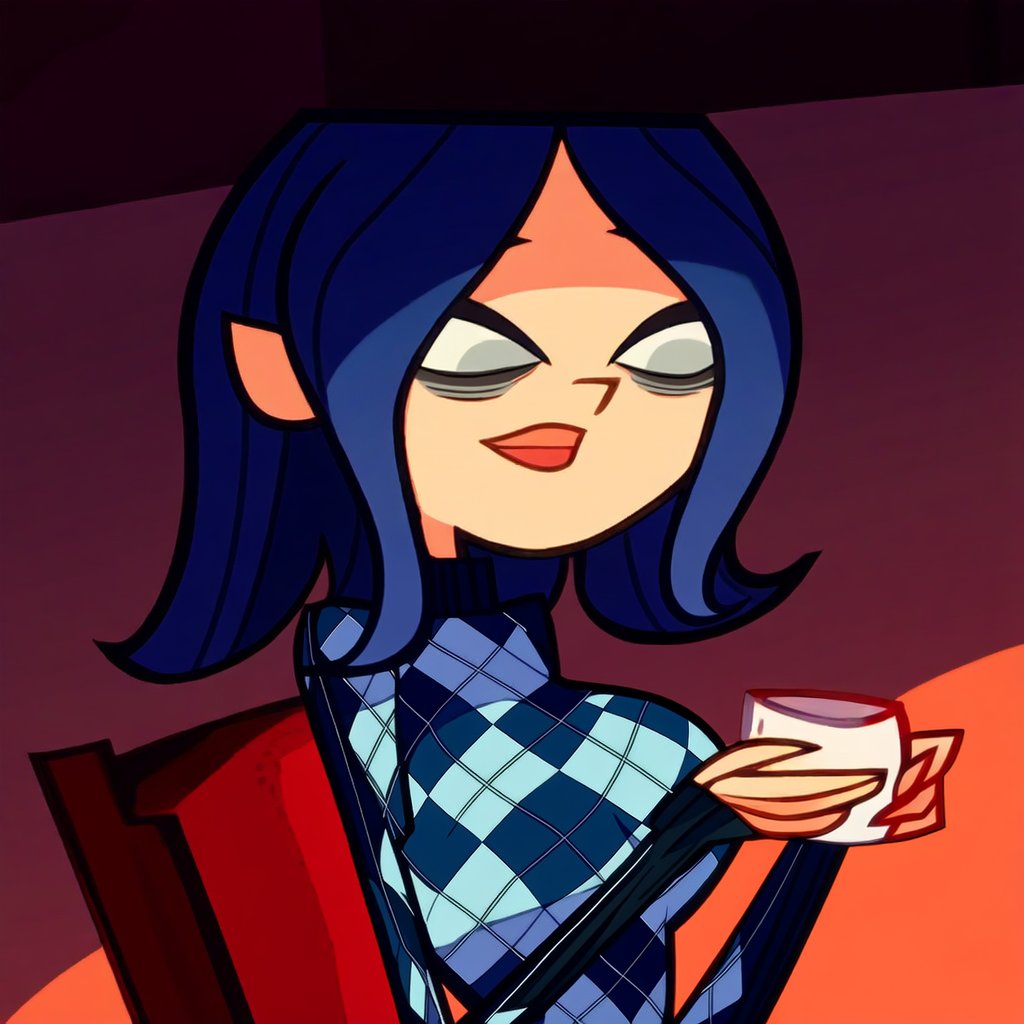 Snacks_AI's tweet image. I really like the art style from Total Drama, despite never having watched it.