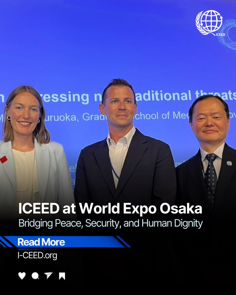 ICEED was honored to contribute to this milestone moment that underscored both the urgency of today’s challenges and the opportunity to design forward-looking responses.

We thank <a href="/NATO/">NATO</a>, its Allies, and partners for this dialogue

Read more I-CEED.org