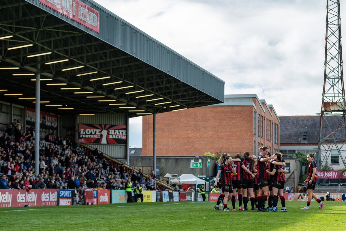 🥰 A magic afternoon at Dalymount Park as Bohemians progressed to the final of the Sports Direct Women’s FAI Cup.