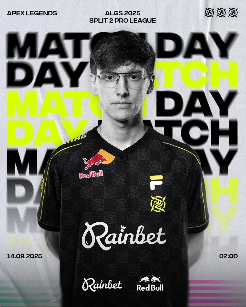 ALGS Split 2 Day 4 is here! 

⏰ 02:00 CEST - 16:00 MDT

#GONINJAS