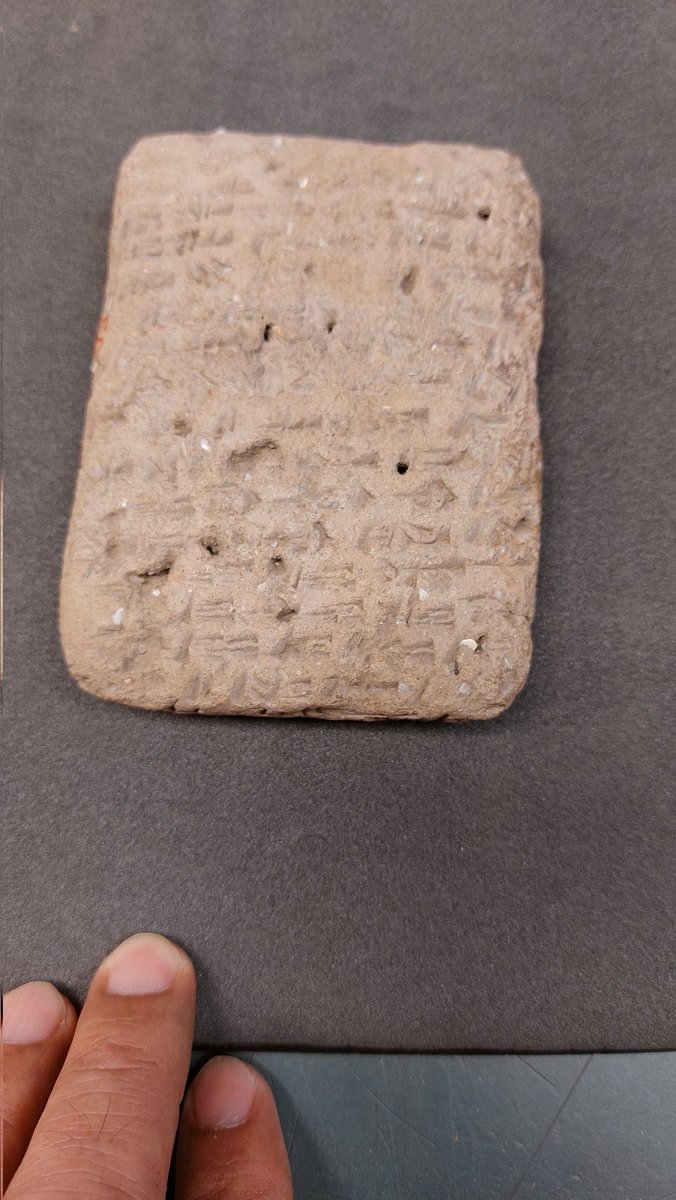 JaafarJotheri's tweet image. Is it #ethical to take a small part of the clay tablet and perform invasive laboratory tests on it? We debated this and other things in a two days workshop in the  @britishmuseum : scientific advances in studying cuneiform collections and scribal practices in the ancient Middle