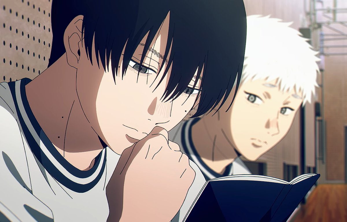 pay attention to your boyfriend Yoshiki, if he doesn't lock eyes with you every 5 minutes he explodes