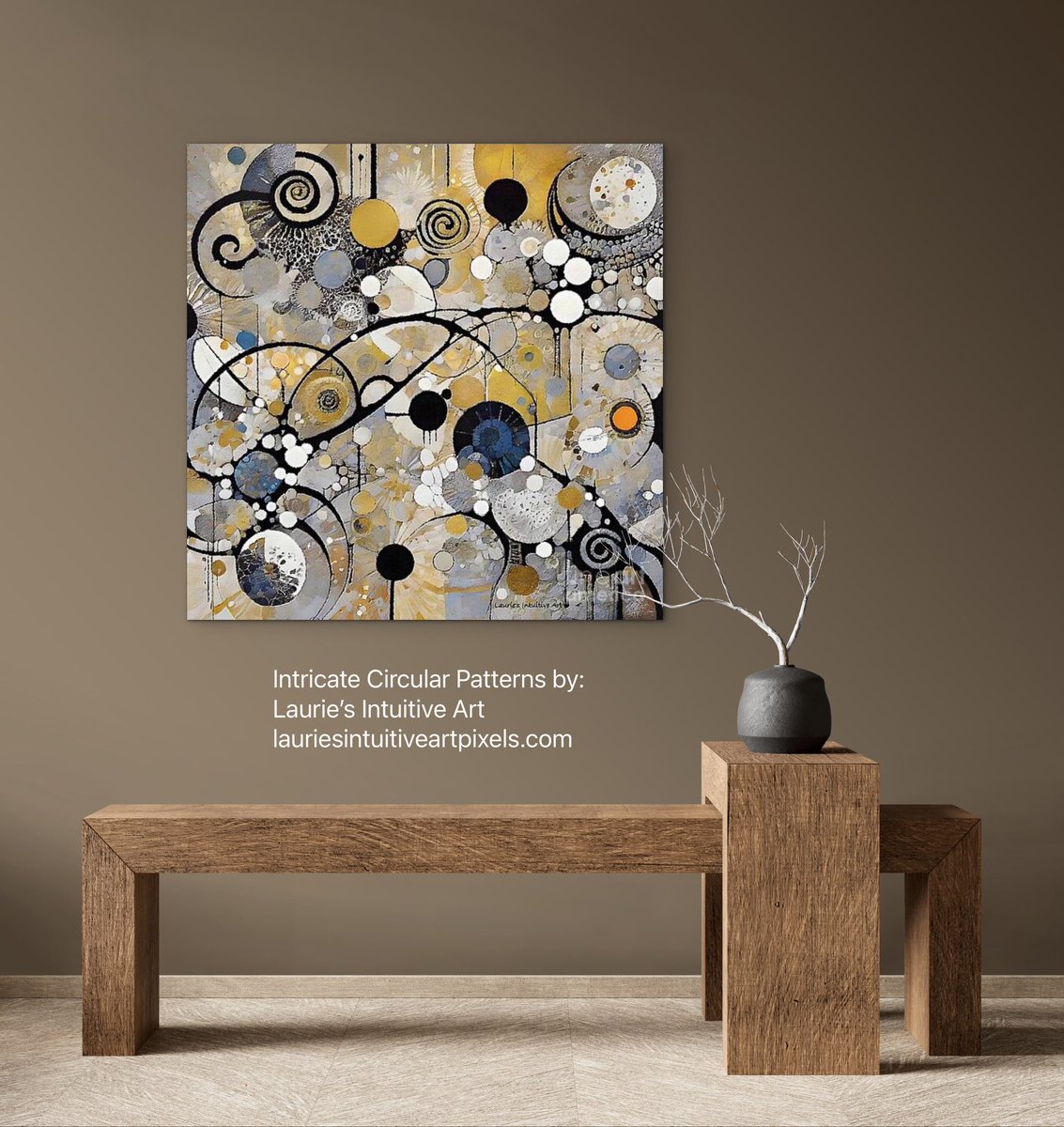 ArtisticLaurie's tweet image. Intricate Circular Patterns by Laurie’s Intuitive Art

lauriesintuitiveartpixels.com/featured/intri…

#Abstract #textured #vibrant #Dynamic #art #digitalpainting #wallartforsale #artforsale #circular #patterns #homedecor #homedecorating #SupportArtists #abstractart