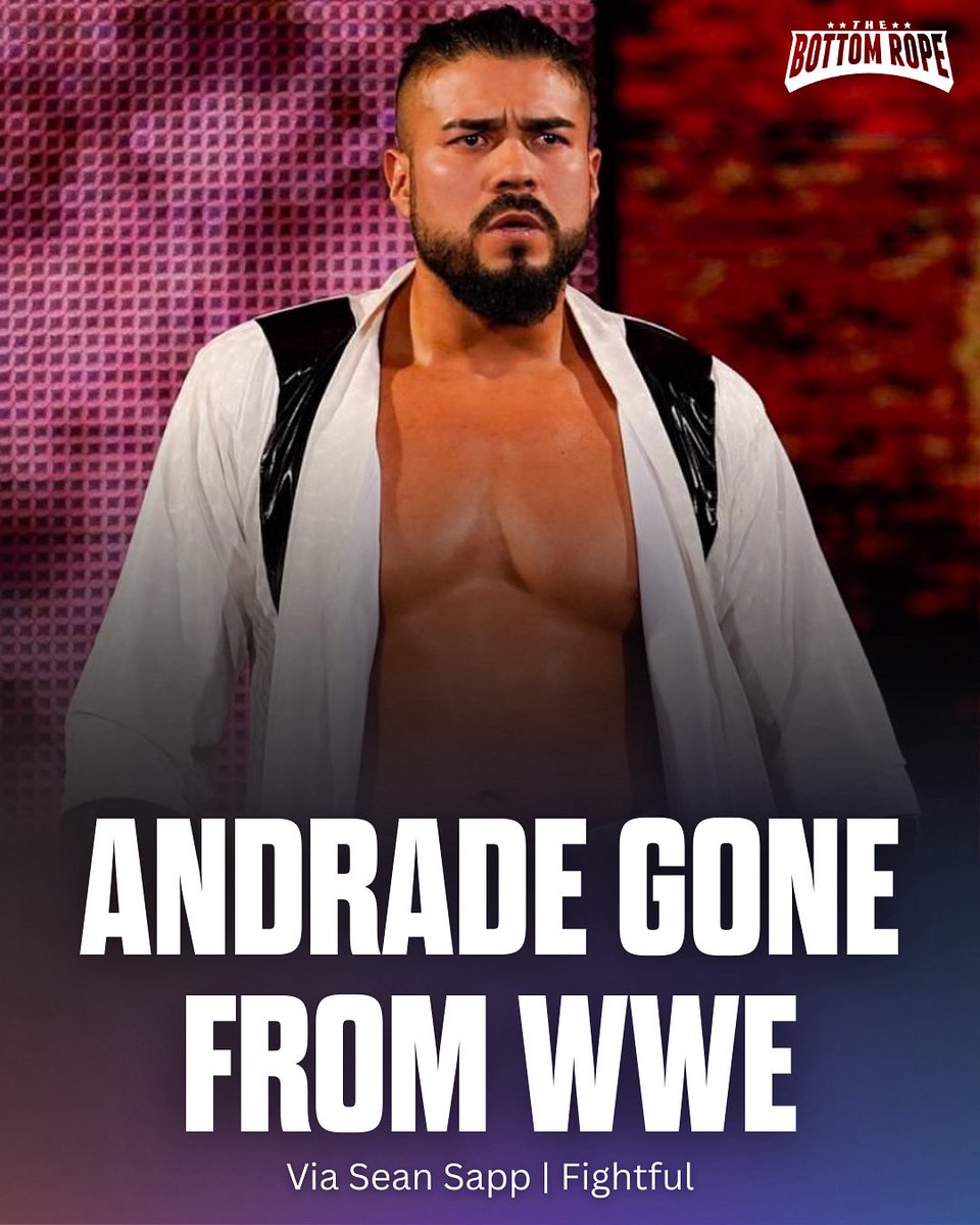 TMSNXBottomRope's tweet photo. Andrade’s profile on https://t.co/O6kBOzP8Nm has been moved to the alumni section as his second stint with the company lasted less than a year. 

Via Fightful https://t.co/WShBc1UM2b