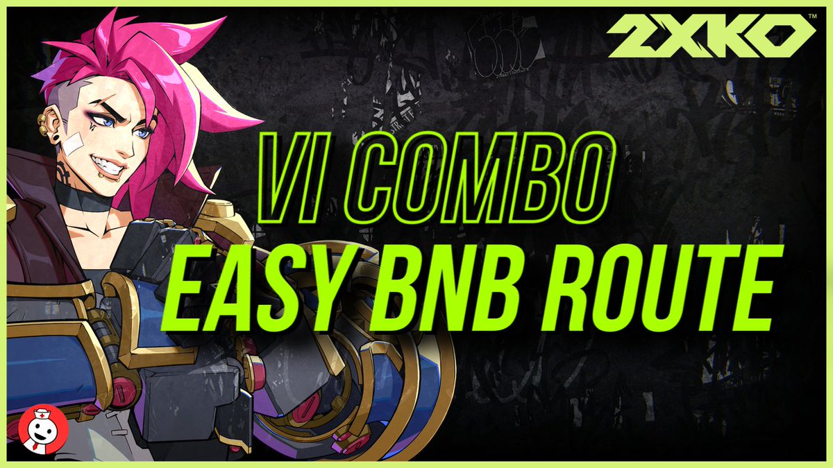 Made Quick Video for a Vi Combo: Easy BNB Route on my YouTube Channel! 
✅Simple &amp; Reliable!
✅Utulize her "Dash Cancel Bug."
✅I put Notations in the Vid.
📽️Higher Resolution!
#2XK0 #2XKO_Vi 
Link Down Below! 👇🔽⏬
🔗youtube.com/watch?v=phvLdz…
🔗youtube.com/watch?v=phvLdz…