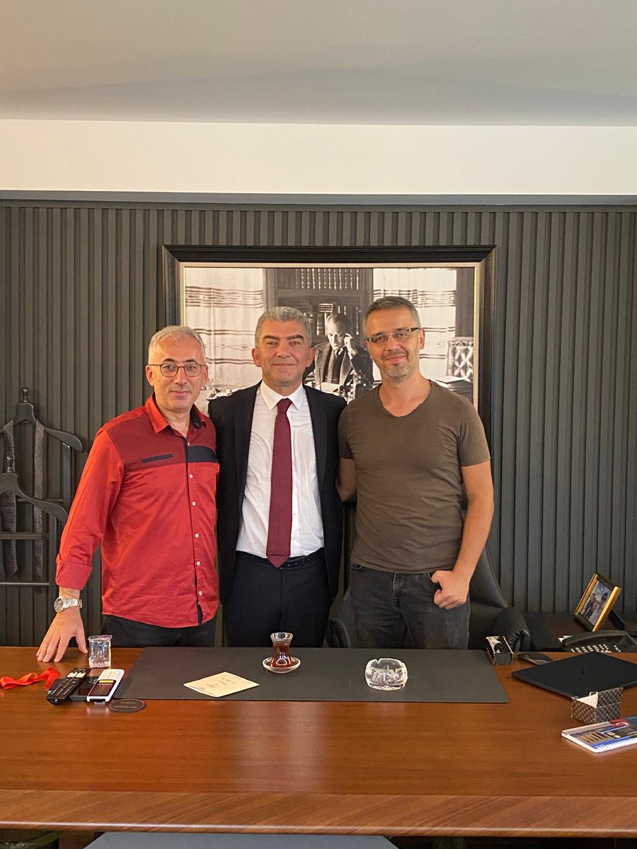 Hilmi TANER (@hilmitaner) on Twitter photo Büyümenin bir işareti de mevcut binalarınıza sığmamaktır.
HÜR-SEN Konfederasyonu yeni Genel Merkez binamızı dualar ile açtık..
Hayırlı olsun..
<a href="/ahasanpasaoglu/">Ali İhsan HASANPAŞAOĞLU</a>
<a href="/HurEgitimSen/">Hürriyetçi Eğitim Sen Genel Merkezi</a>
<a href="/leventkuruoglu/">Levent Kuruoğlu</a>
<a href="/mustafatekin07/">Mustafa Tekin</a> Büyümenin bir işareti de mevcut binalarınıza sığmamaktır.
HÜR-SEN Konfederasyonu yeni Genel Merkez binamızı dualar ile açtık..
Hayırlı olsun..
<a href="/ahasanpasaoglu/">Ali İhsan HASANPAŞAOĞLU</a>
<a href="/HurEgitimSen/">Hürriyetçi Eğitim Sen Genel Merkezi</a>
<a href="/leventkuruoglu/">Levent Kuruoğlu</a>
<a href="/mustafatekin07/">Mustafa Tekin</a>