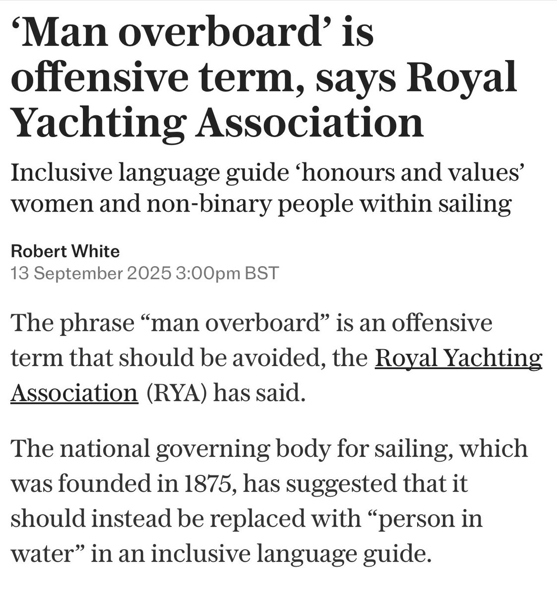 Just when you thought stuff couldn’t get more stupid