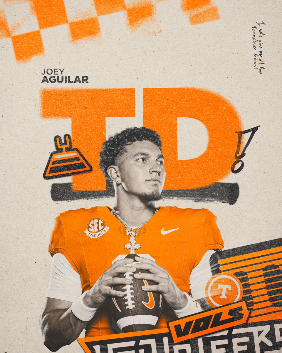 WASTING NO TIME.

Joey on the keeper and the Vols strike first 😤