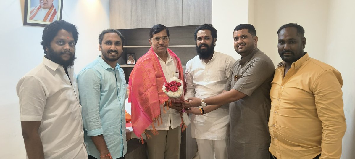 iamnitinnandkar's tweet photo. A big congratulations to our beloved leader @DrNGouthamRao   on being appointed as General Secretary for @BJP4Telangana! We are thrilled to see your hard work recognized and are proud to be part of your journey. #BJP4Telangana #GouthamRao #Leadership https://t.co/qrrJxQVlZr