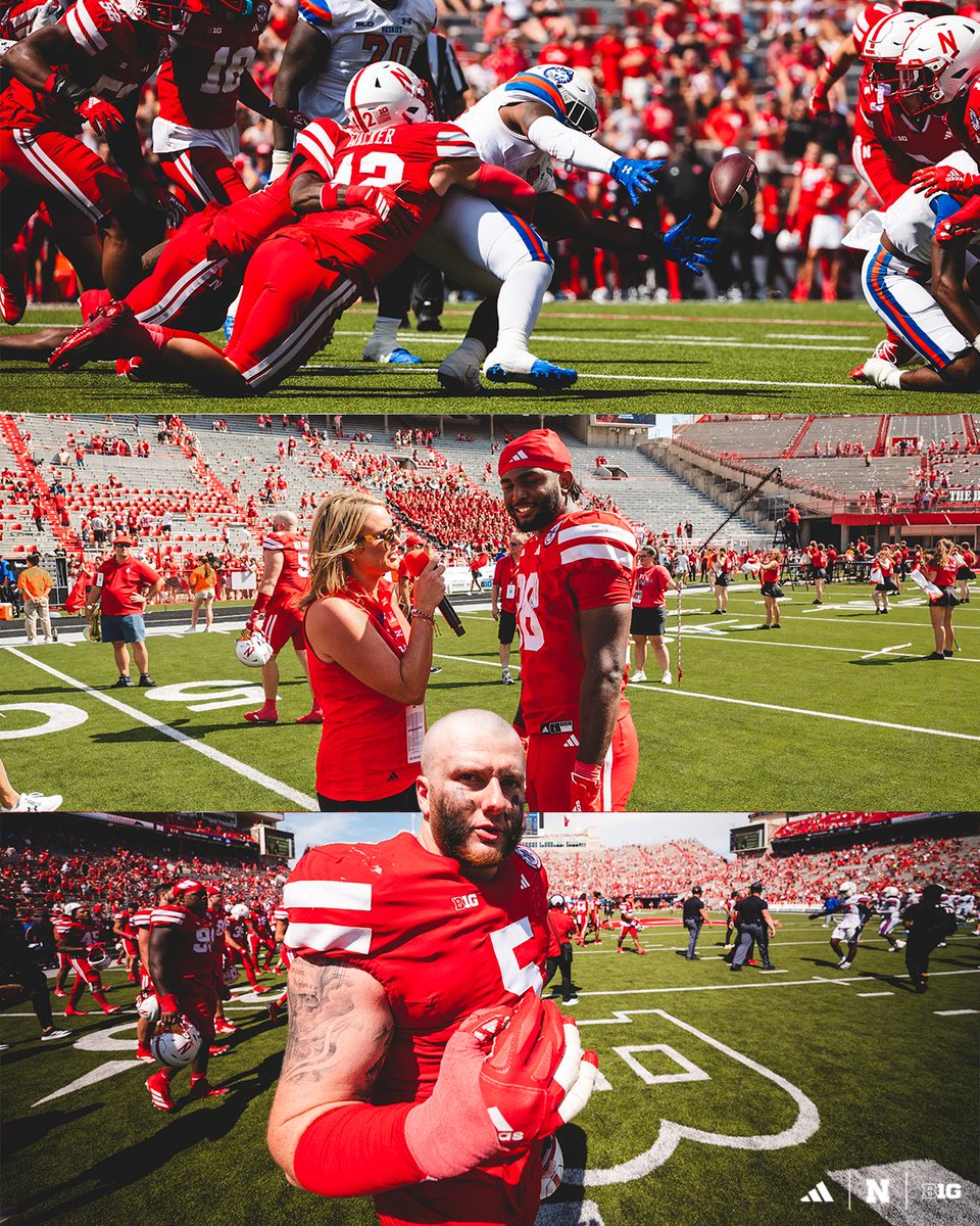 HuskerFootball's tweet image. All three phases ✔️