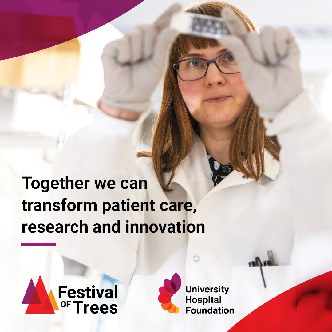 GiveToUHF's tweet image. ✨ This year’s Festival of Trees, presented by @LandmarkYeg, is supporting the vital connections between Head and Heart — because when either is unwell, the whole body feels it.

#FestivalOfTrees #HeadAndHeart #YegFOT #GiveToUHF