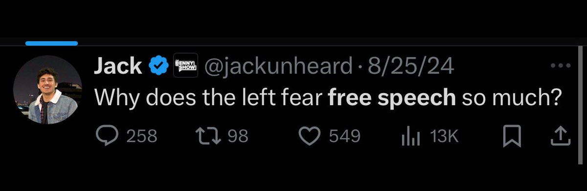 PokeDuelsTikTok's tweet photo. @jackunheard Why do you fear free speech so much? https://t.co/RF8uroxyMK