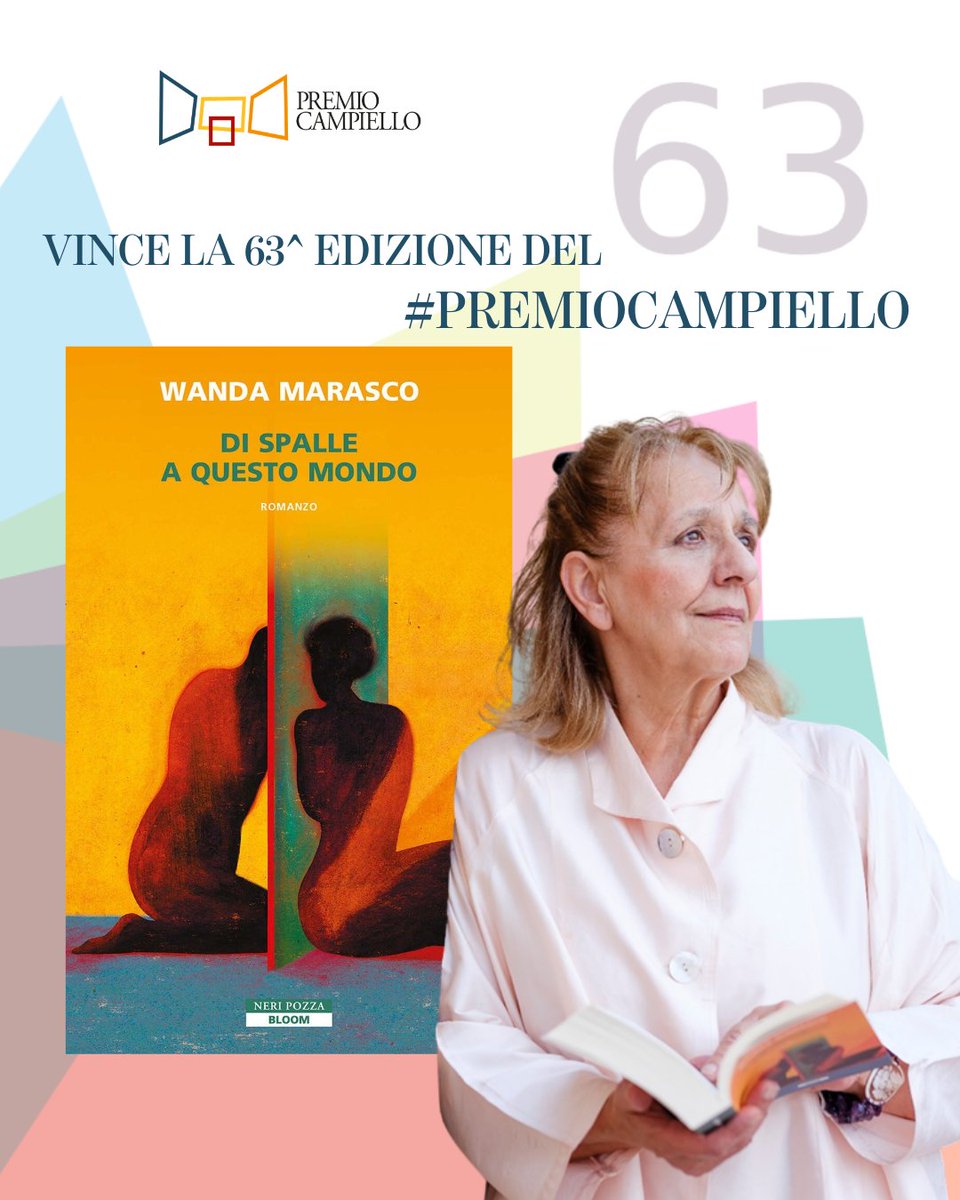 📢| ANNUNCIO UFFICIALE
Vince la 63^ edizione del #PremioCampiello...

🏆 Wanda Marasco, “Di spalle a questo mondo” 🏆
<a href="/NeriPozza/">Neri Pozza</a> 

#PremioCampiello2025